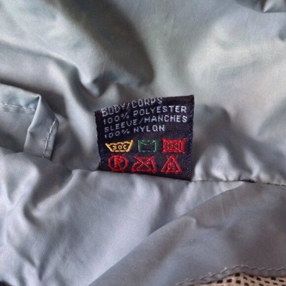 Point Zero men's blue hooded zip up windbreaker jacket size M - Picture 10 of 11